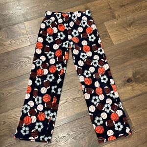 Sports theme boys lounge pants